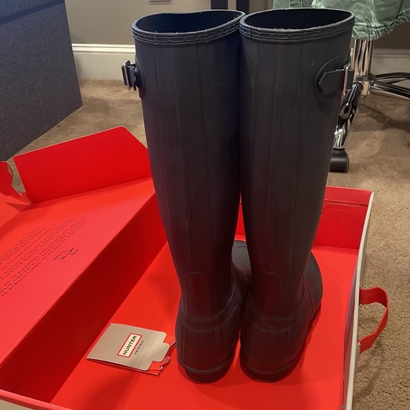 Hunter boots with socks included! - Picture 7 of 8